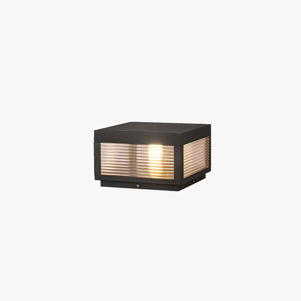 Vetra Lampe de Poteau avec Rayures Horizontales - Neutralighting