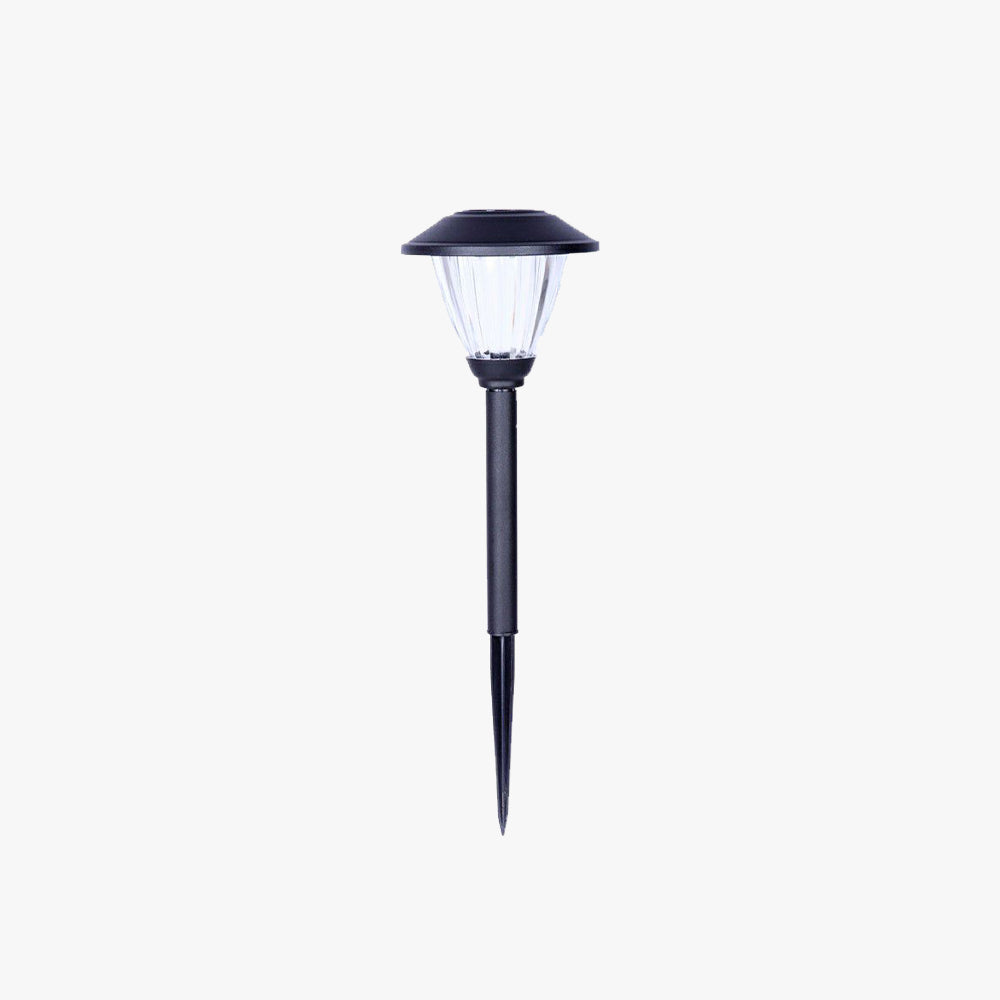 Ray Borne Extérieure Lanterne Vintage, Métal/Verre, Noir/Argent, Cour