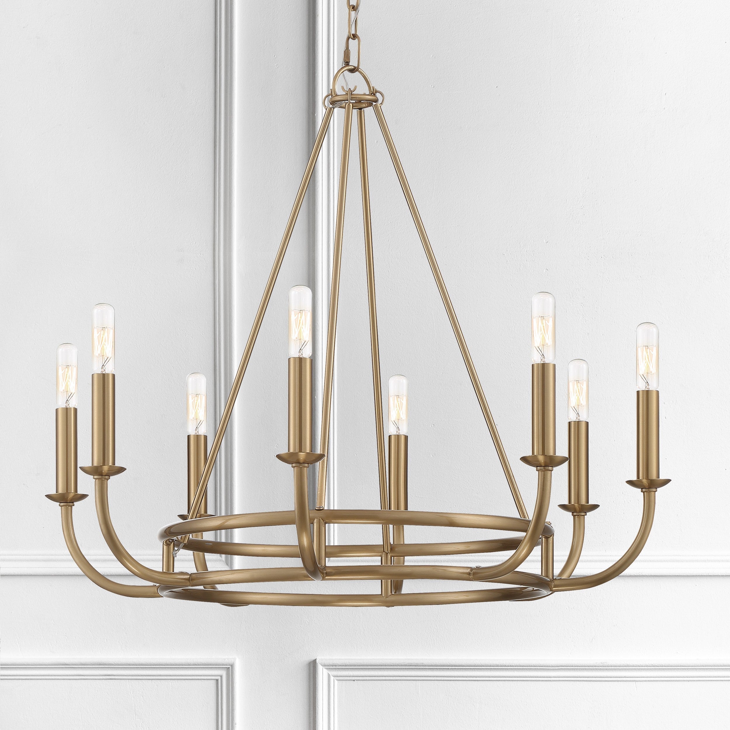 Xenuvyh Moderne Minimaliste Ancien Industriel Métal Lustre - Neutralighting