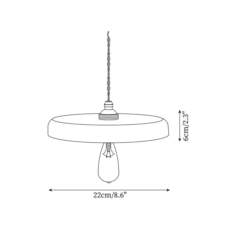Balmain Pendant Lamp Wood Brass Minimalist - Letslighting