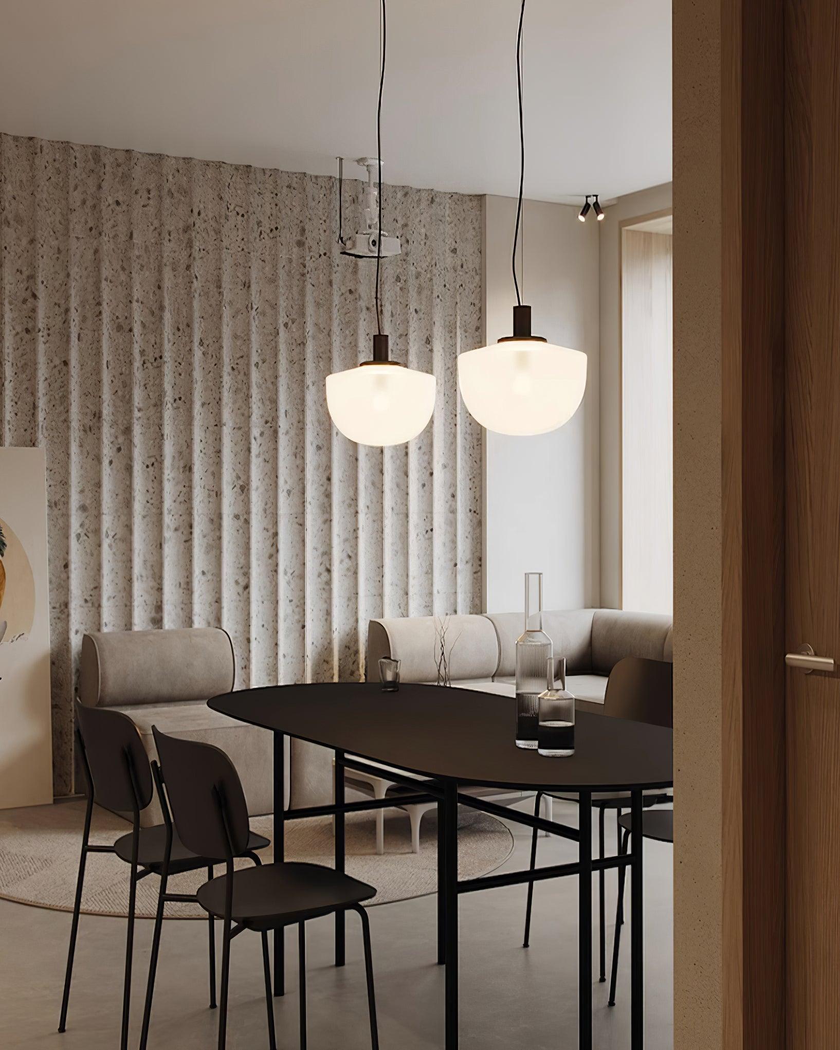 Lume Lampe Pendante Verre Minimaliste - Neutralighting