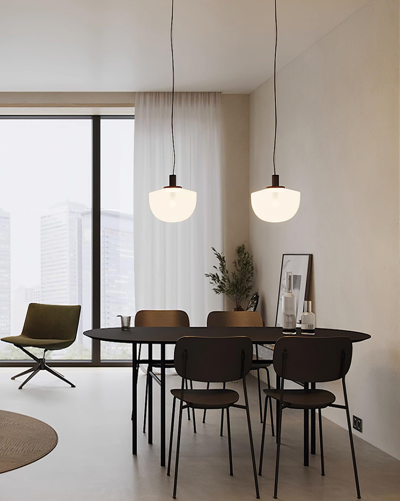 Lume Lampe Pendante Verre Minimaliste - Neutralighting