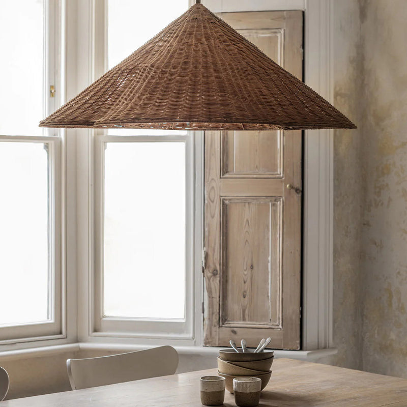 Ritta Vintage Rotin Suspension Salon Chambre à Coucher - Neutralighting
