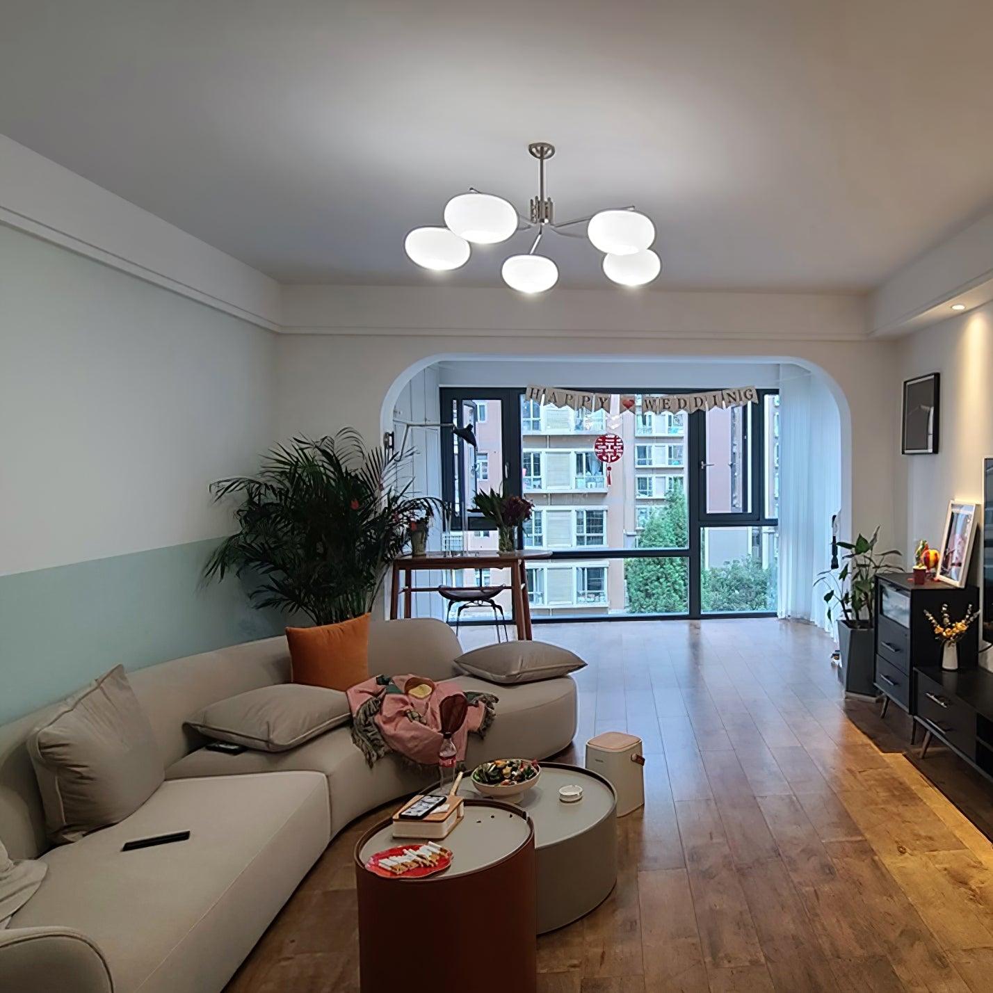 Lustra Chandelier Industriel 5-Luminaires Moderne - Neutralighting