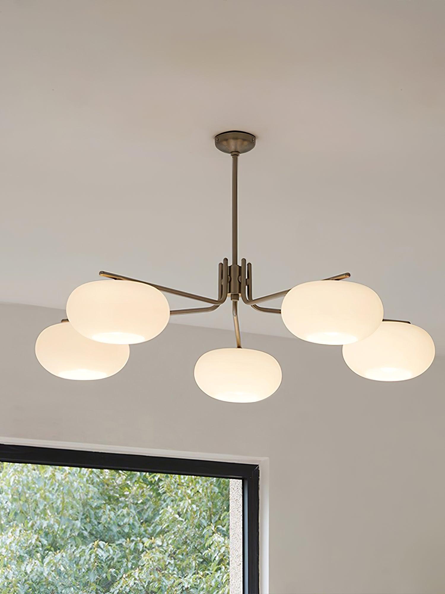 Lustra Chandelier Industriel 5-Luminaires Moderne - Neutralighting