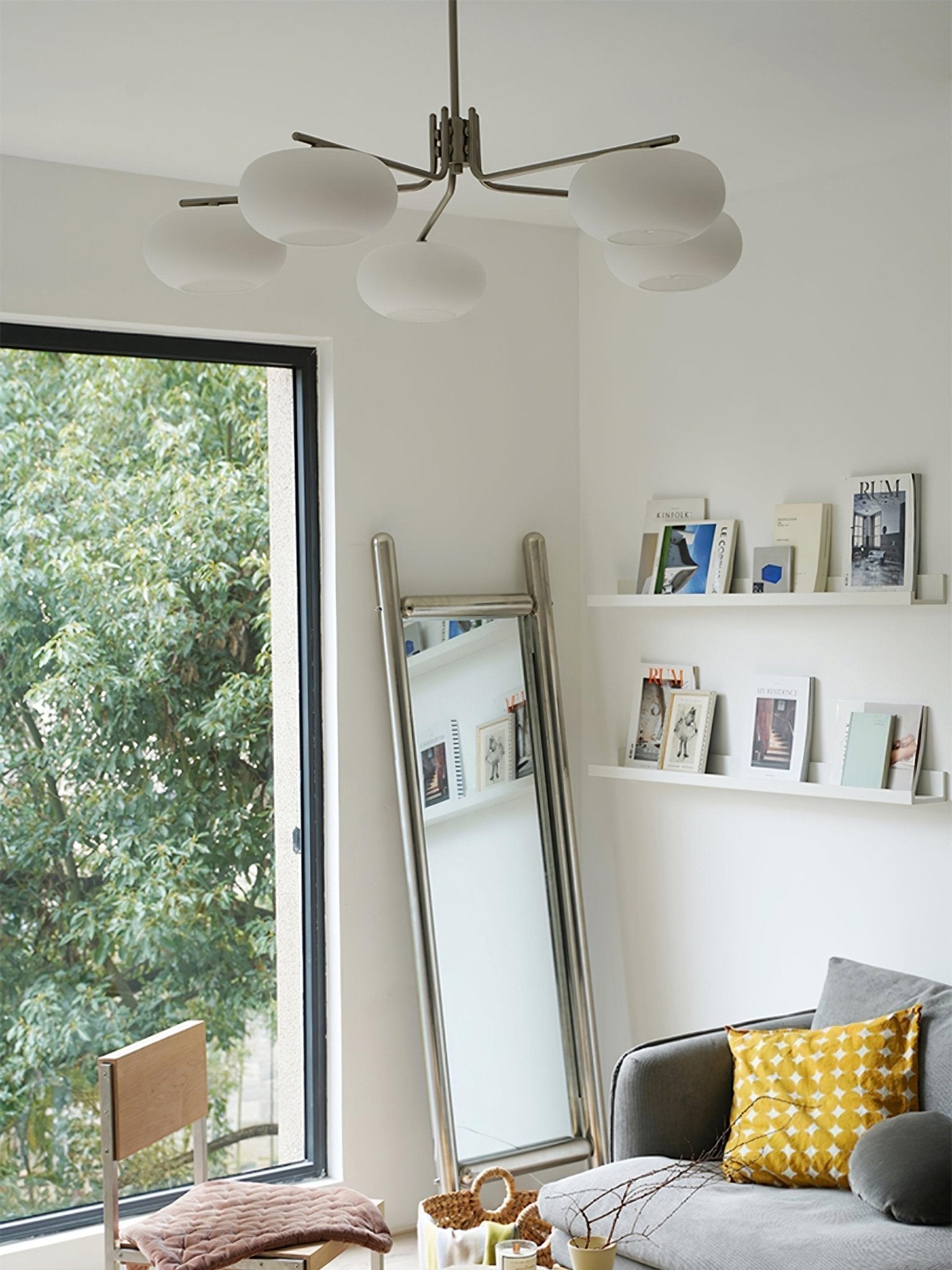 Lustra Chandelier Industriel 5-Luminaires Moderne - Neutralighting