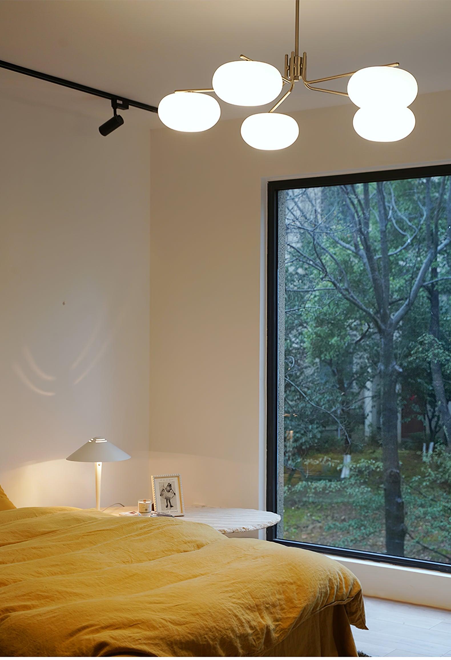 Lustra Chandelier Industriel 5-Luminaires Moderne - Neutralighting