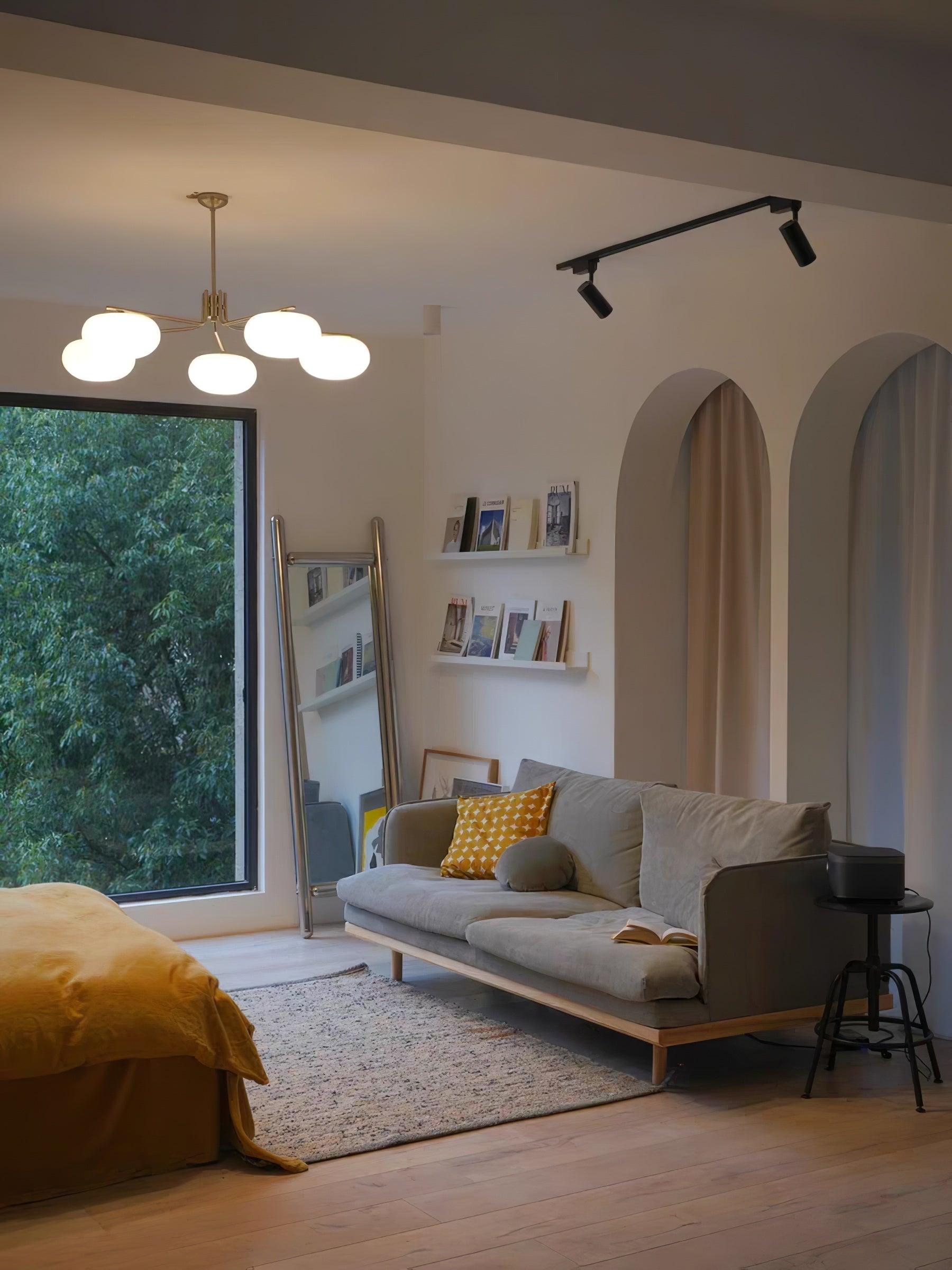 Lustra Chandelier Industriel 5-Luminaires Moderne - Neutralighting