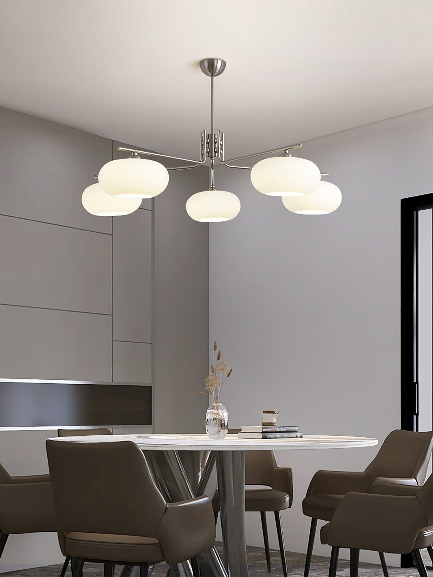 Lustra Chandelier Industriel 5-Luminaires Moderne - Neutralighting