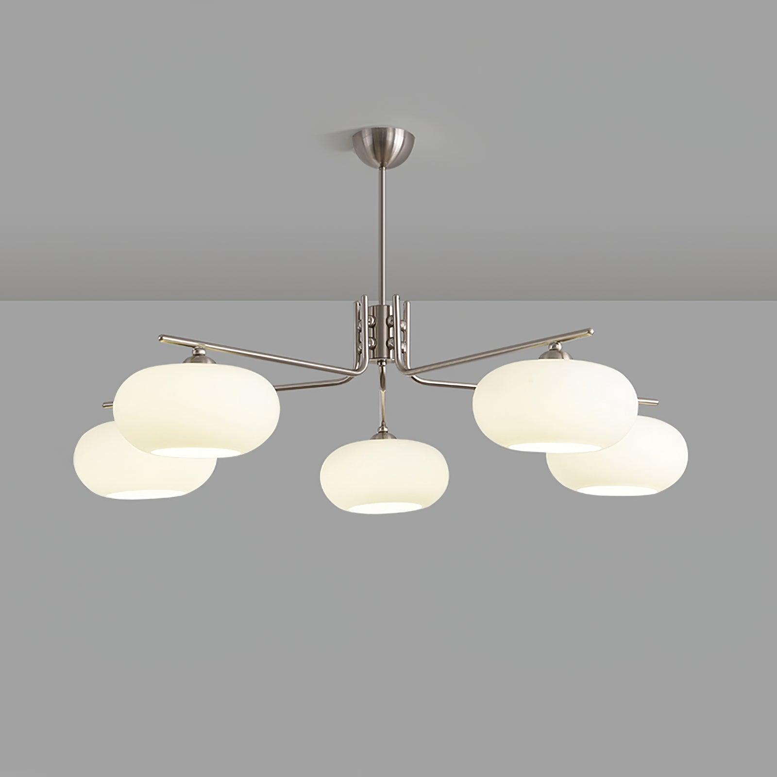 Lustra Chandelier Industriel 5-Luminaires Moderne - Neutralighting