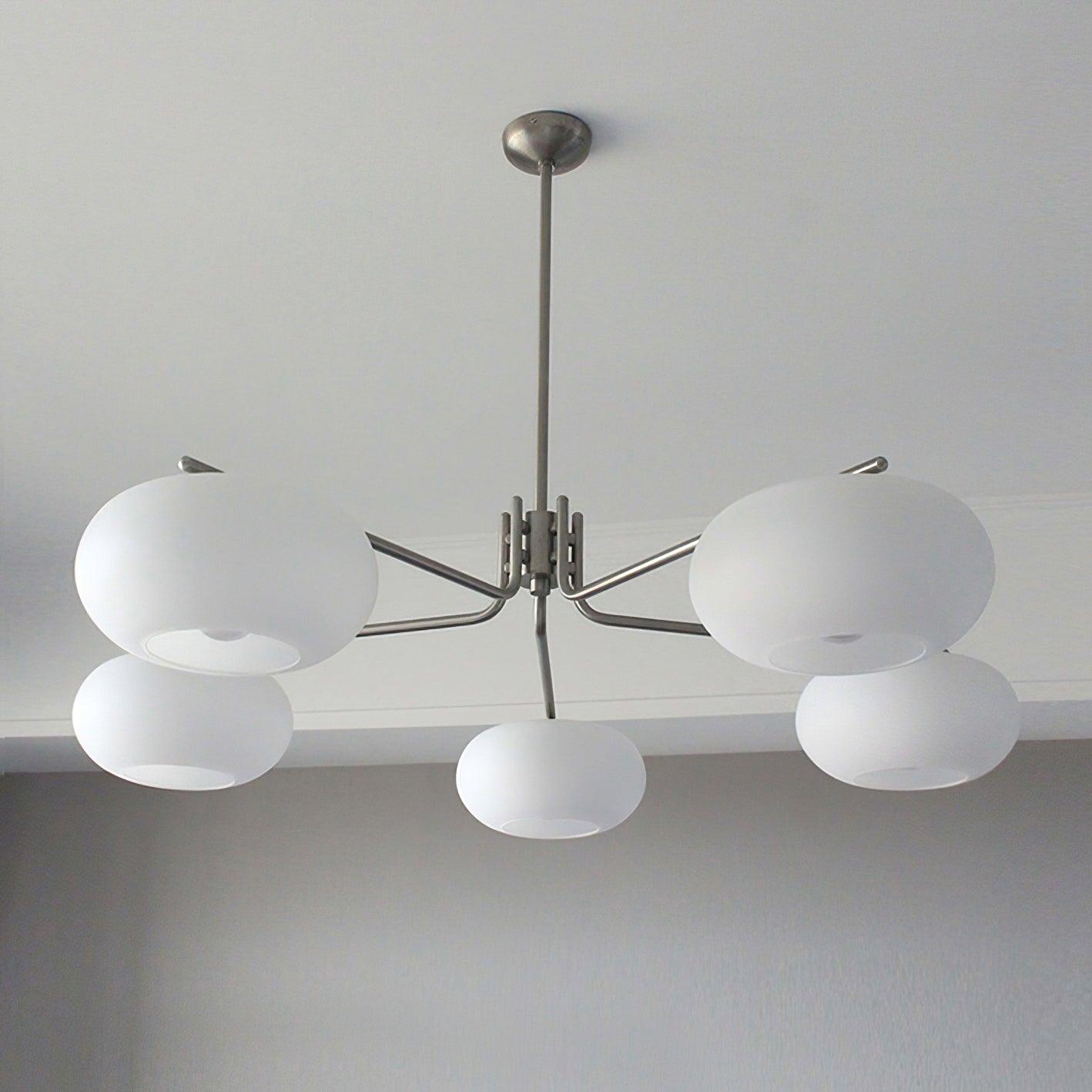 Lustra Chandelier Industriel 5-Luminaires Moderne - Neutralighting