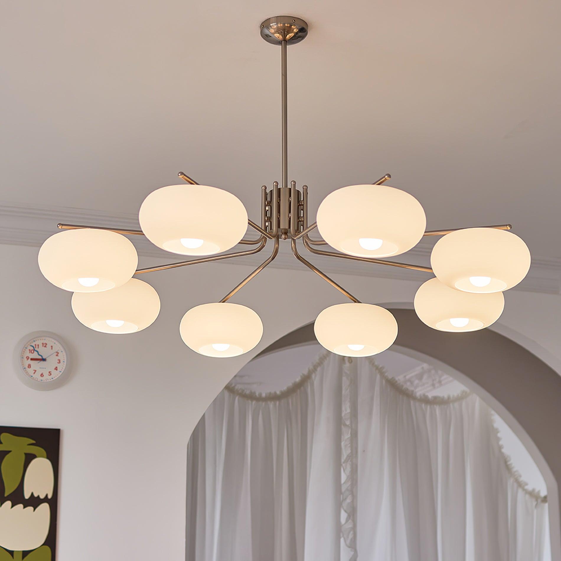 Lustra Chandelier Industriel 5-Luminaires Moderne - Neutralighting