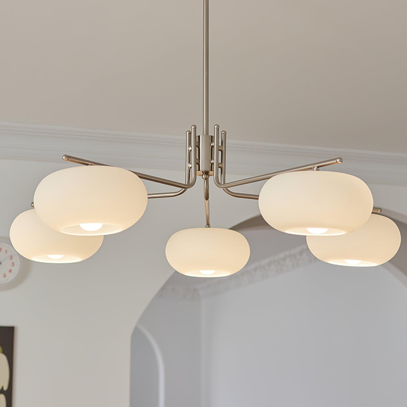 Lustra Chandelier Industriel 5-Luminaires Moderne - Neutralighting