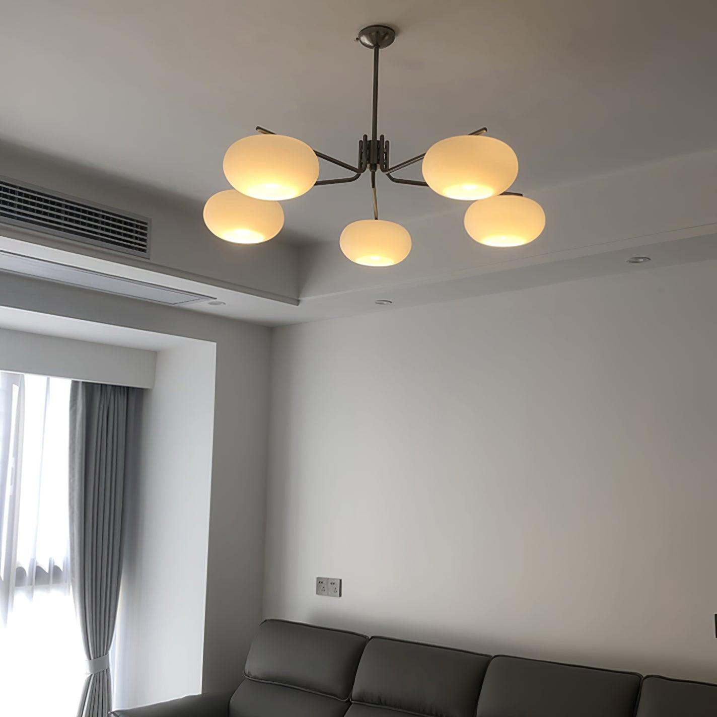 Lustra Chandelier Industriel 5-Luminaires Moderne - Neutralighting