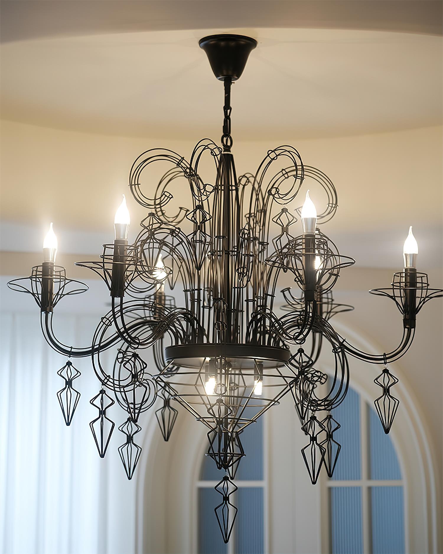 Baroque Chandelier Wire - Letslighting