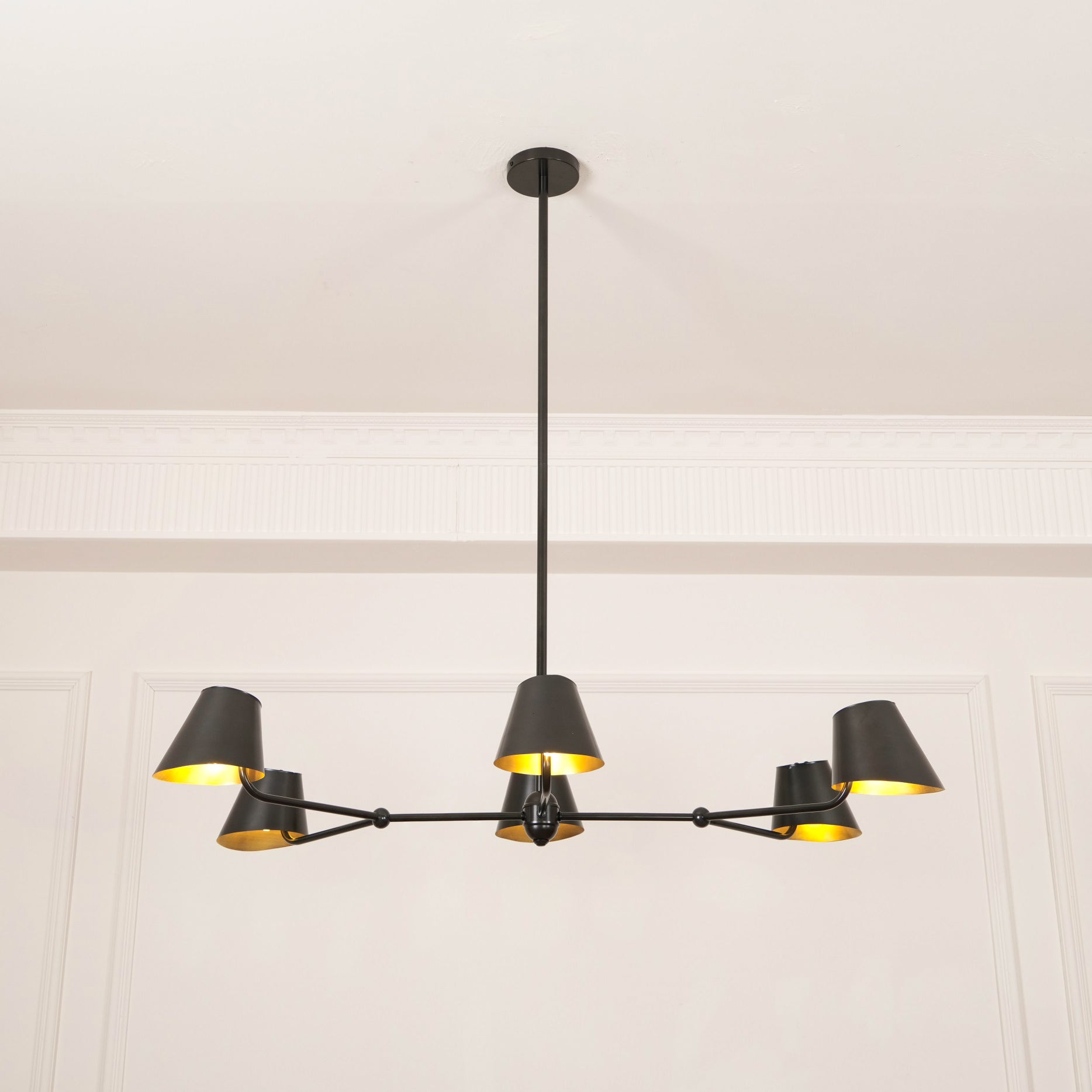 Vemarora Lustre Métal Linéaire Industriel Vintage - Neutralighting