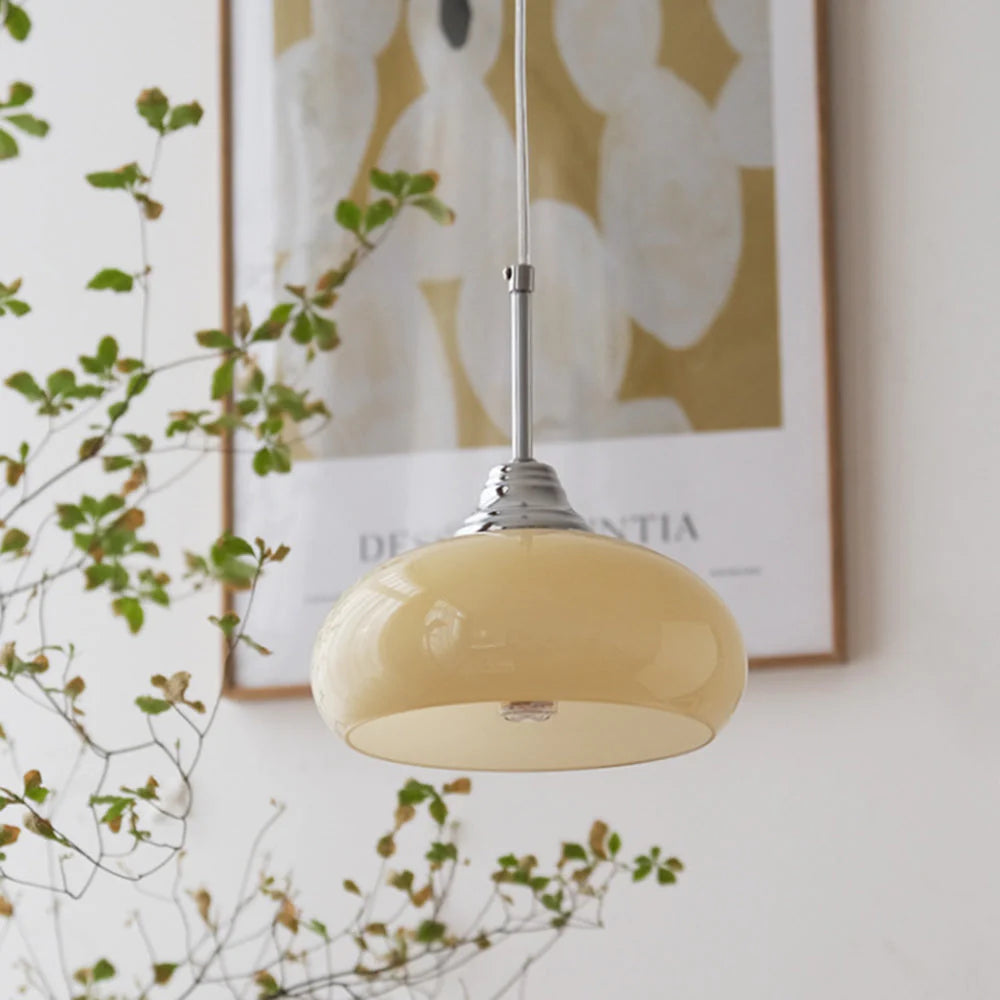 Valentina Simple Verre Métal Suspension Chambre à Coucher/Salle d'étude - Neutralighting