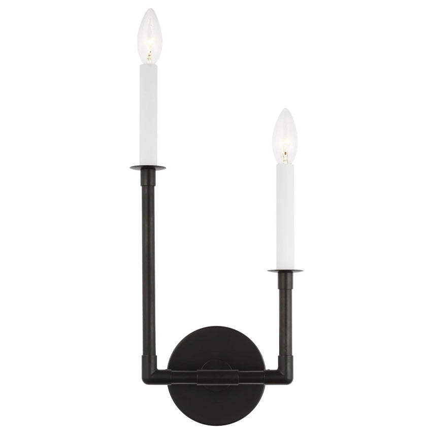 Alvuvyh Modern Minimalist Black Metal Wall Lamp - Lamp Copper