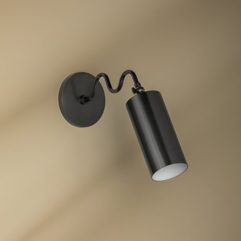 Vatnuvyu Moderne Minimaliste Tissu Métal Applique Murale - Neutralighting