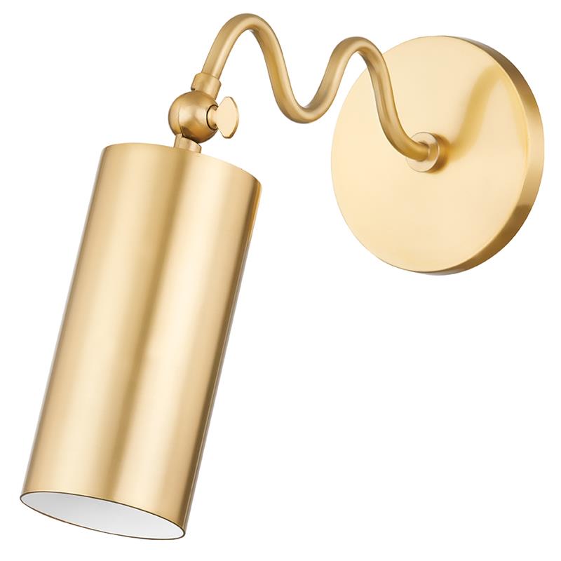 Vatnuvyu Moderne Minimaliste Tissu Métal Applique Murale - Neutralighting