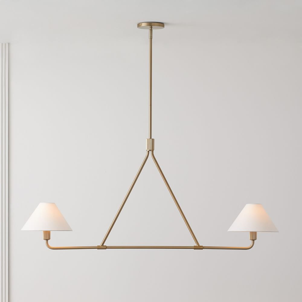 Ornuvyh Ancien Industriel Métal Tissu Lustre - Neutralighting
