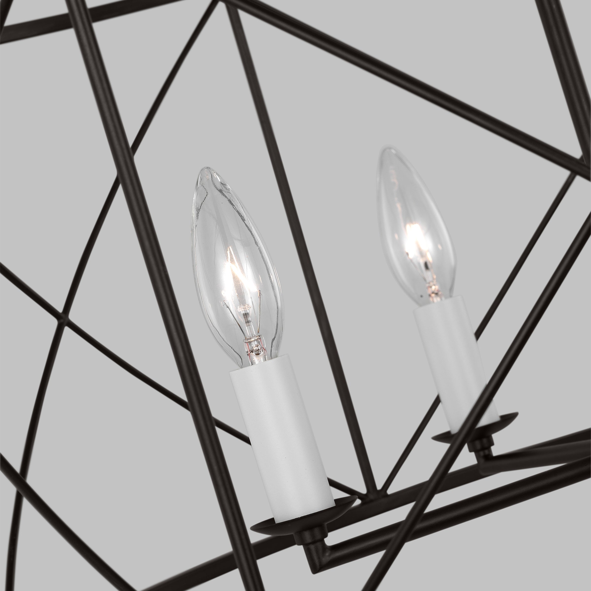 Waegnuvyu Moderne Minimaliste Ancien Industriel Métal Lanterne Lustre - Neutralighting