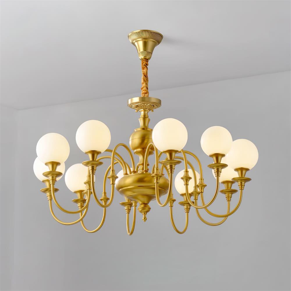 Beatty Lustre Globe en Laiton Bras - Neutralighting
