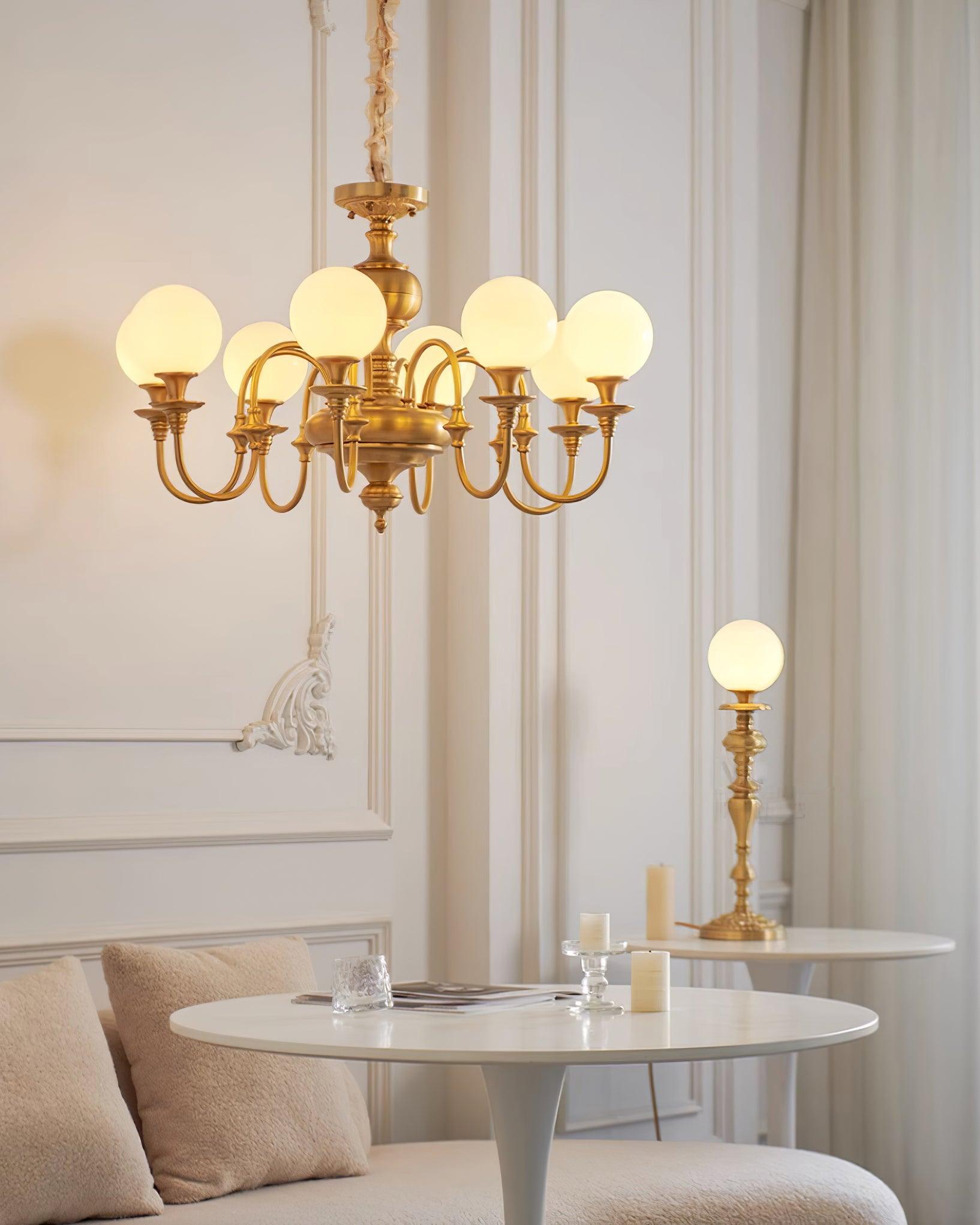Beatty Lustre Globe en Laiton Bras - Neutralighting