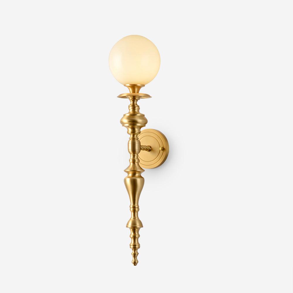 Nara Applique Murale Classique Élégante en Laiton - Neutralighting