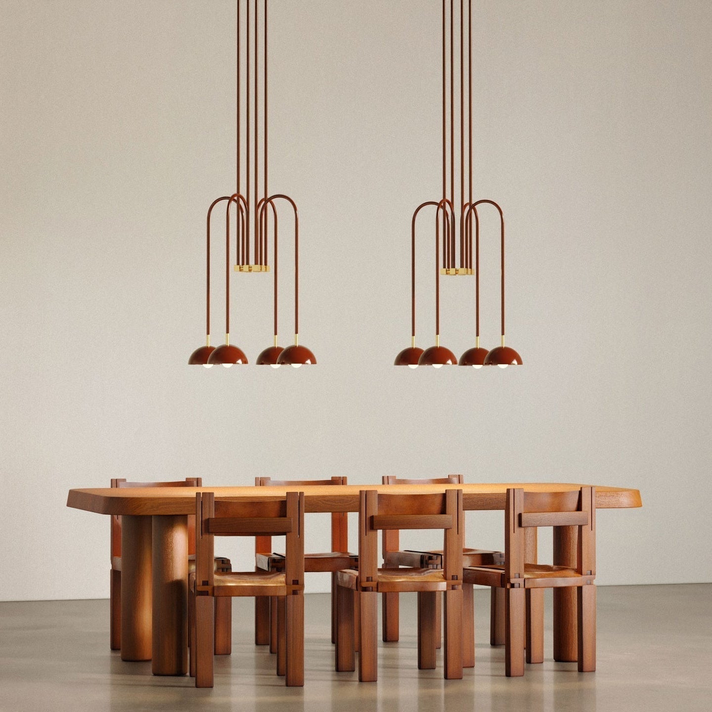 Blikuvyh Ancien Industriel Atelier Laiton Métal Lustre - Neutralighting