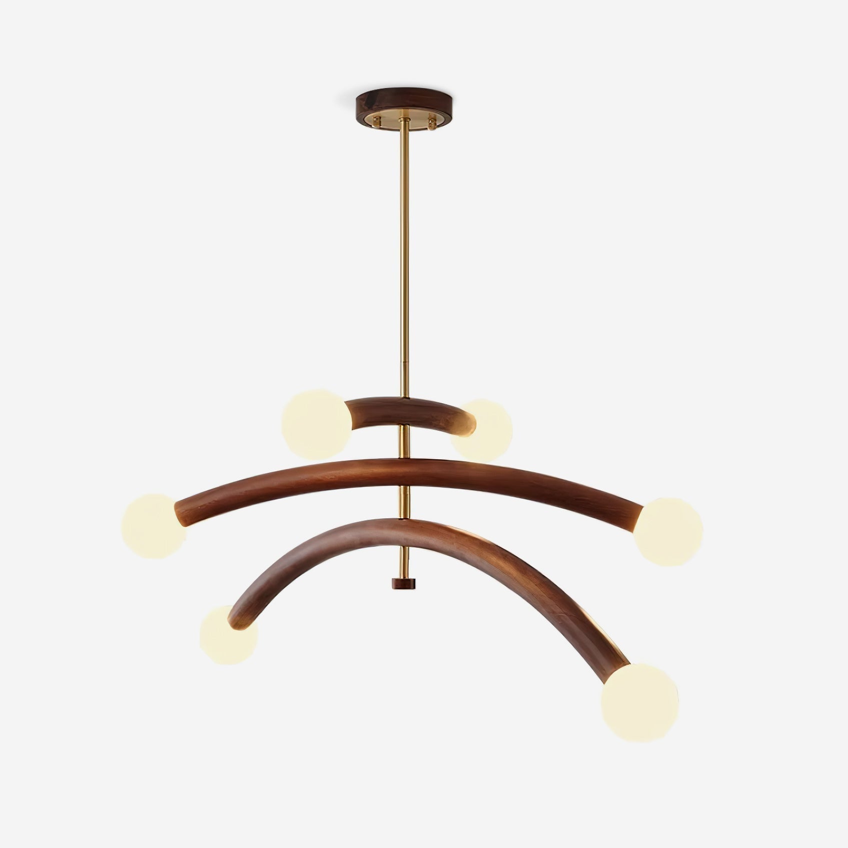 Aurevia Lustre Minimaliste Arc Globe - Neutralighting