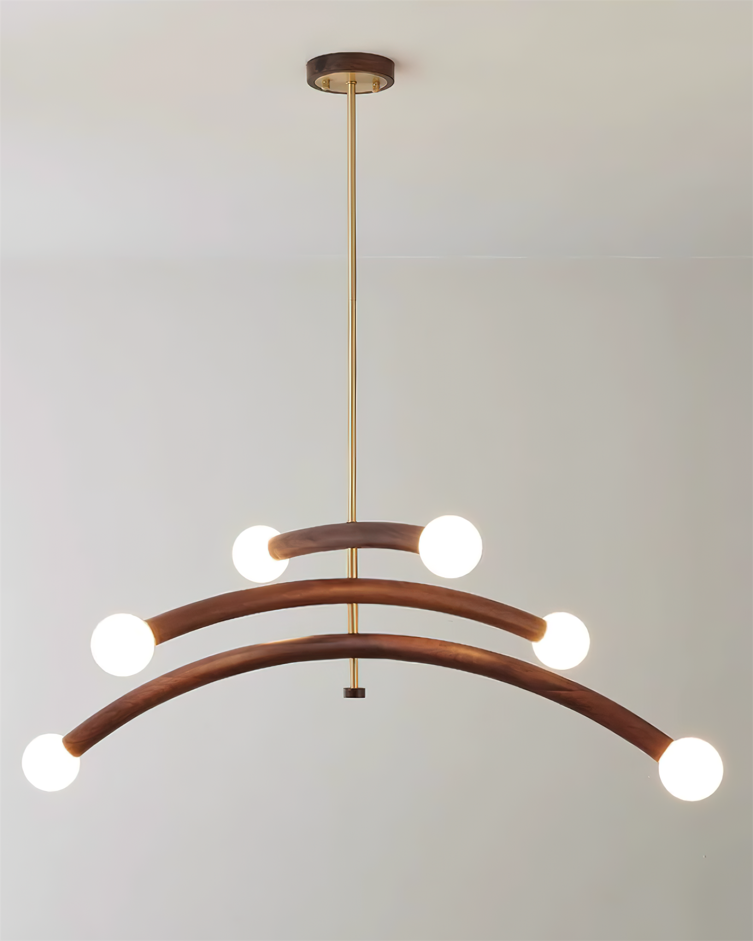 Aurevia Lustre Minimaliste Arc Globe - Neutralighting