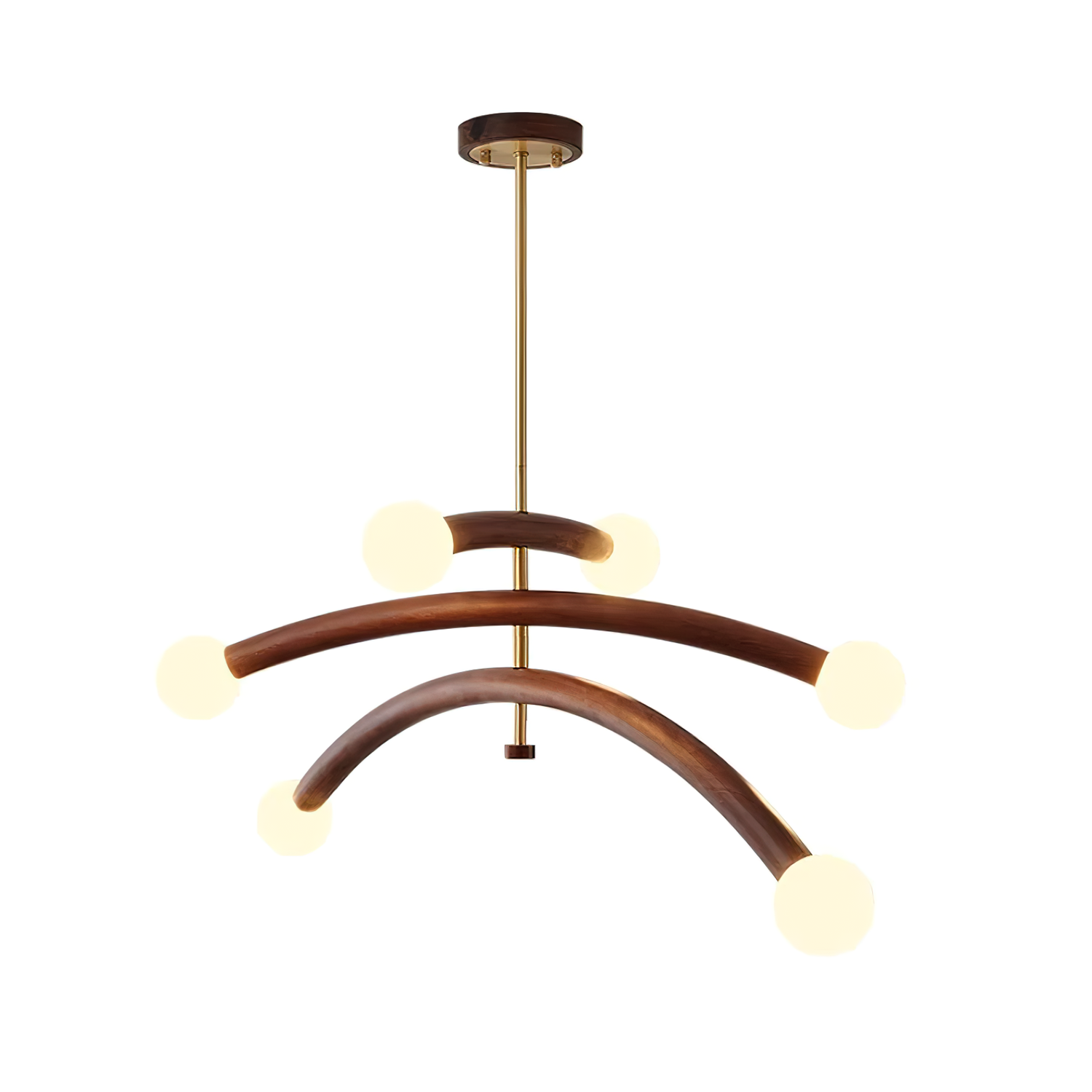 Aurevia Lustre Minimaliste Arc Globe - Neutralighting