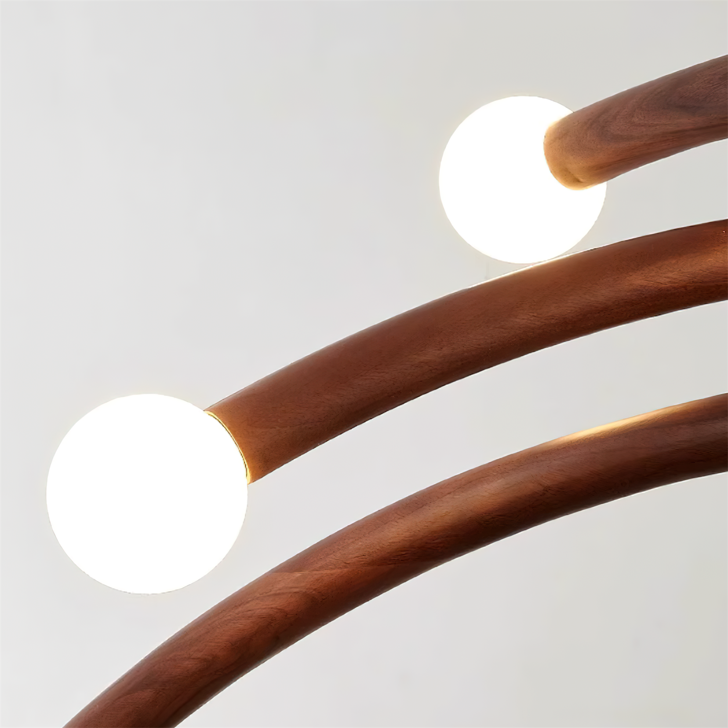 Aurevia Lustre Minimaliste Arc Globe - Neutralighting