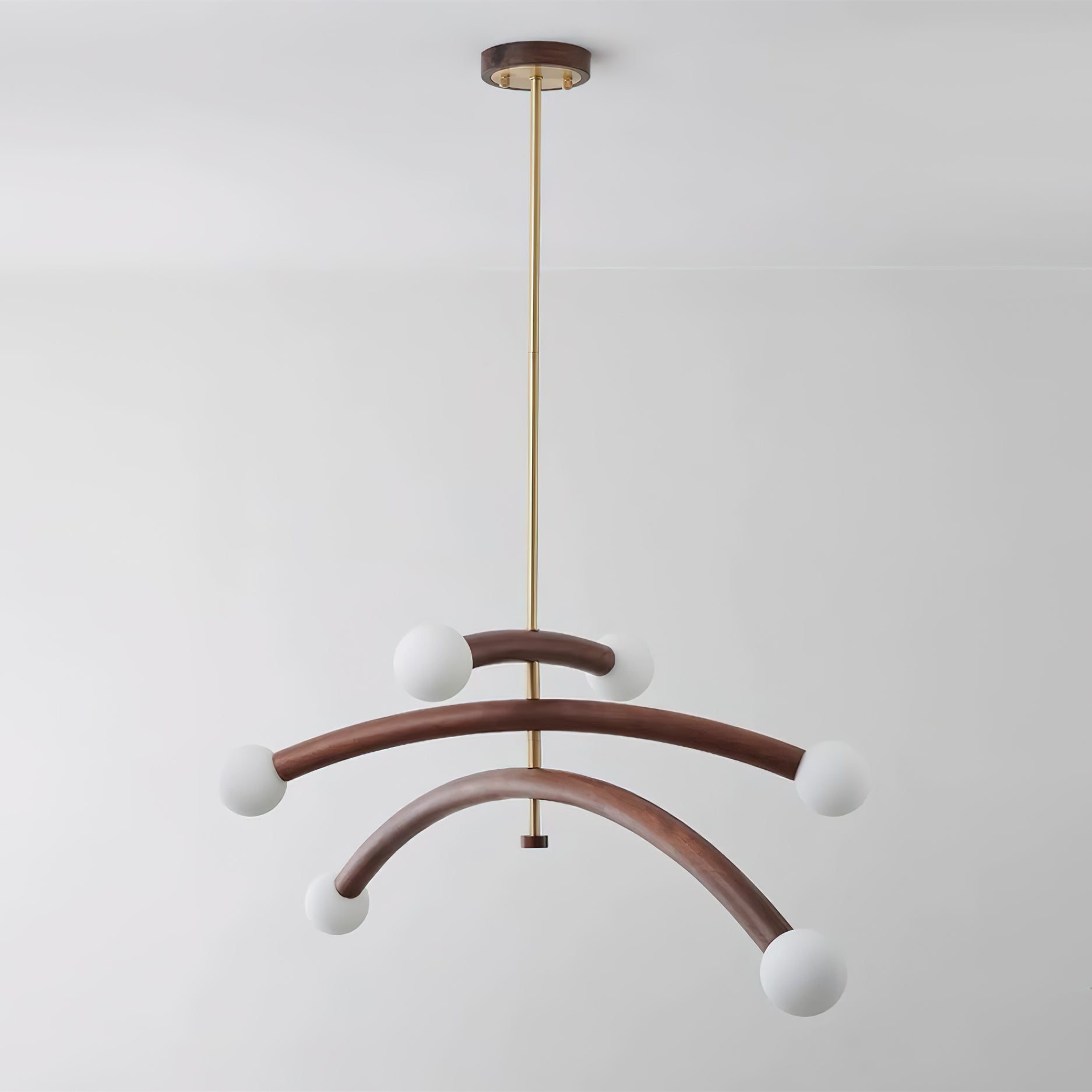 Aurevia Lustre Minimaliste Arc Globe - Neutralighting