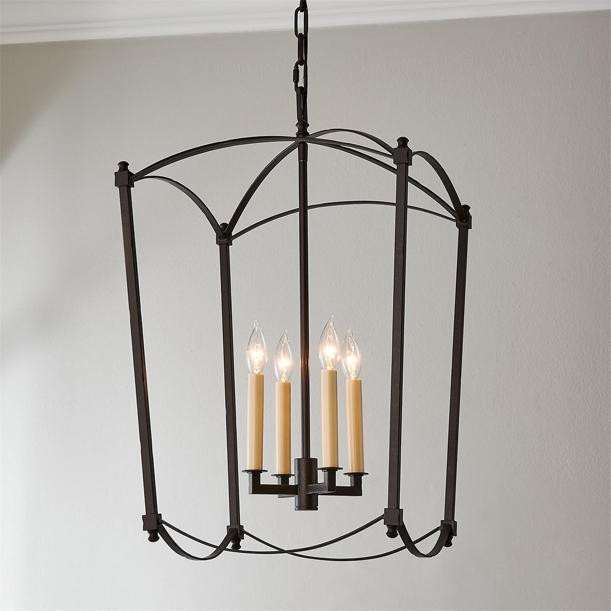 Xenuvyu Minimaliste Industriel Métal Lanterne Suspension - Neutralighting
