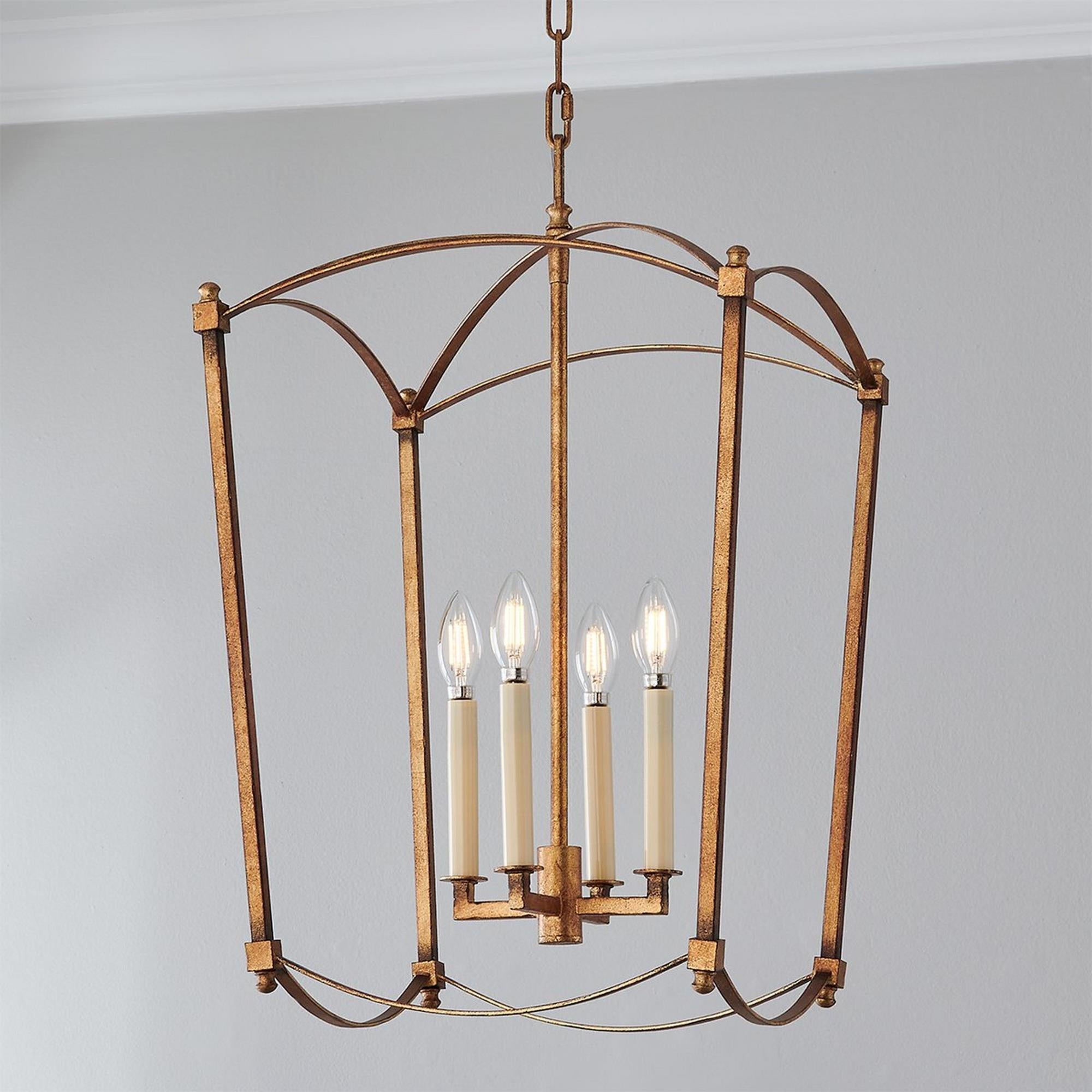 Xenuvyu Minimaliste Industriel Métal Lanterne Suspension - Neutralighting