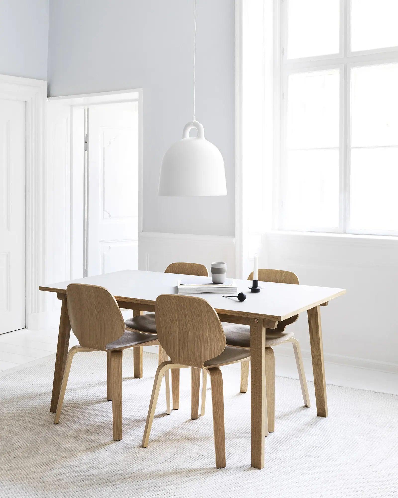 Suspension Cloche Forme Minimaliste Dôme Ombre Nordique Moderne - Neutralighting