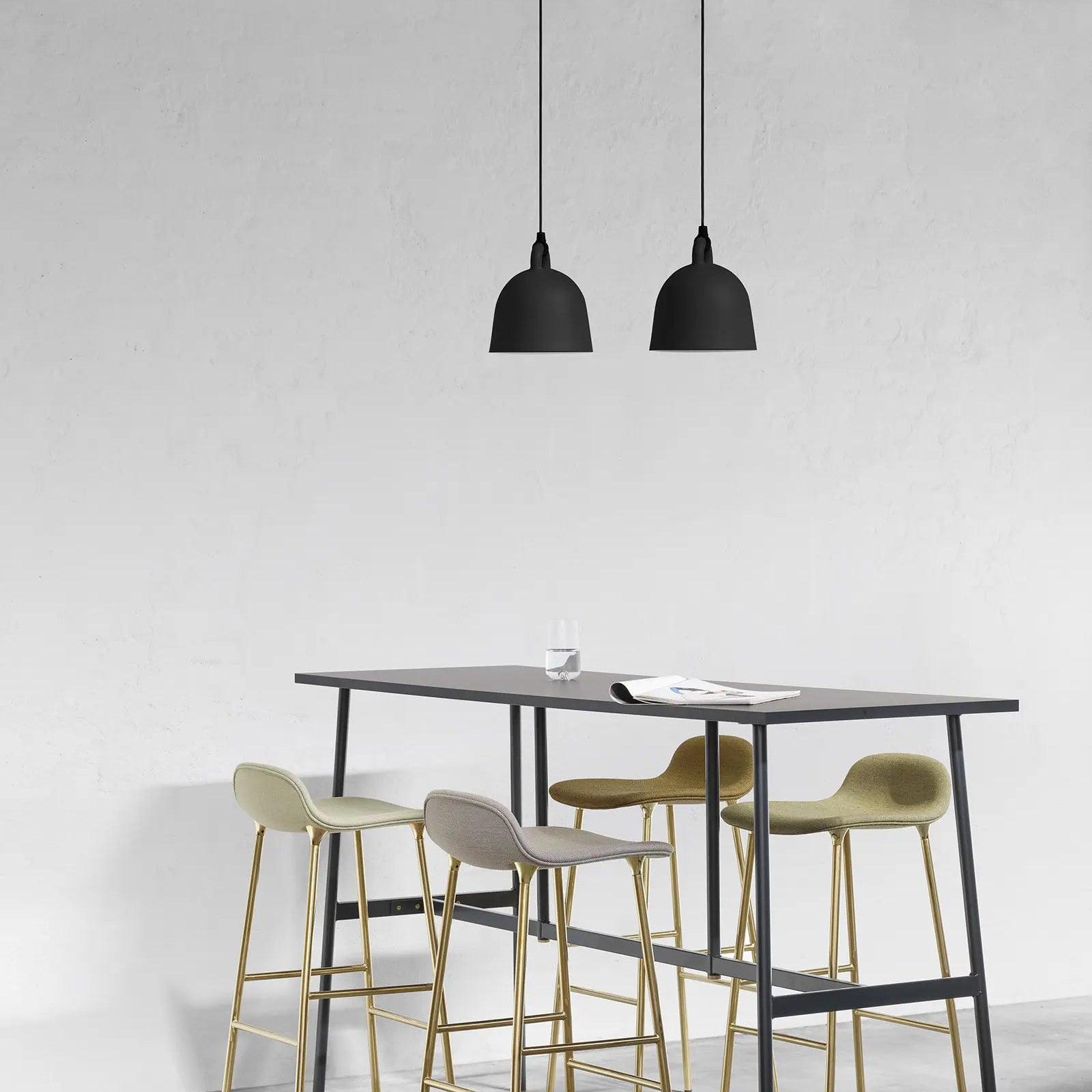 Suspension Cloche Forme Minimaliste Dôme Ombre Nordique Moderne - Neutralighting