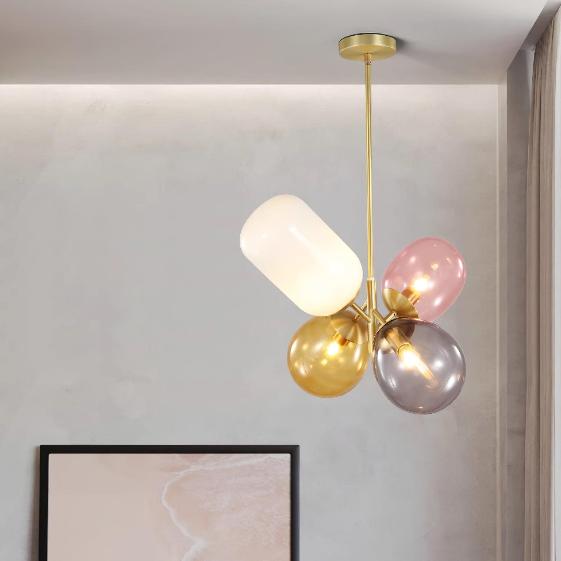 Bella Bubble Lampe Pendante Orbe Multicolore Ludique - Neutralighting