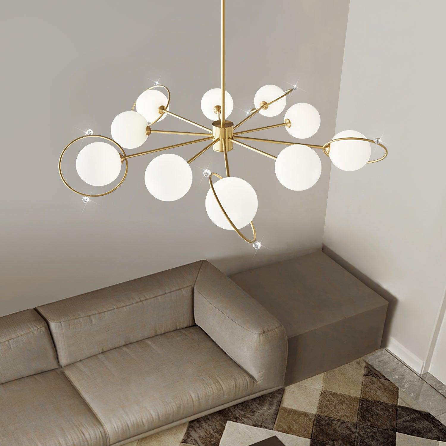 Astra Lustre Laiton Multi-Têtes - Neutralighting