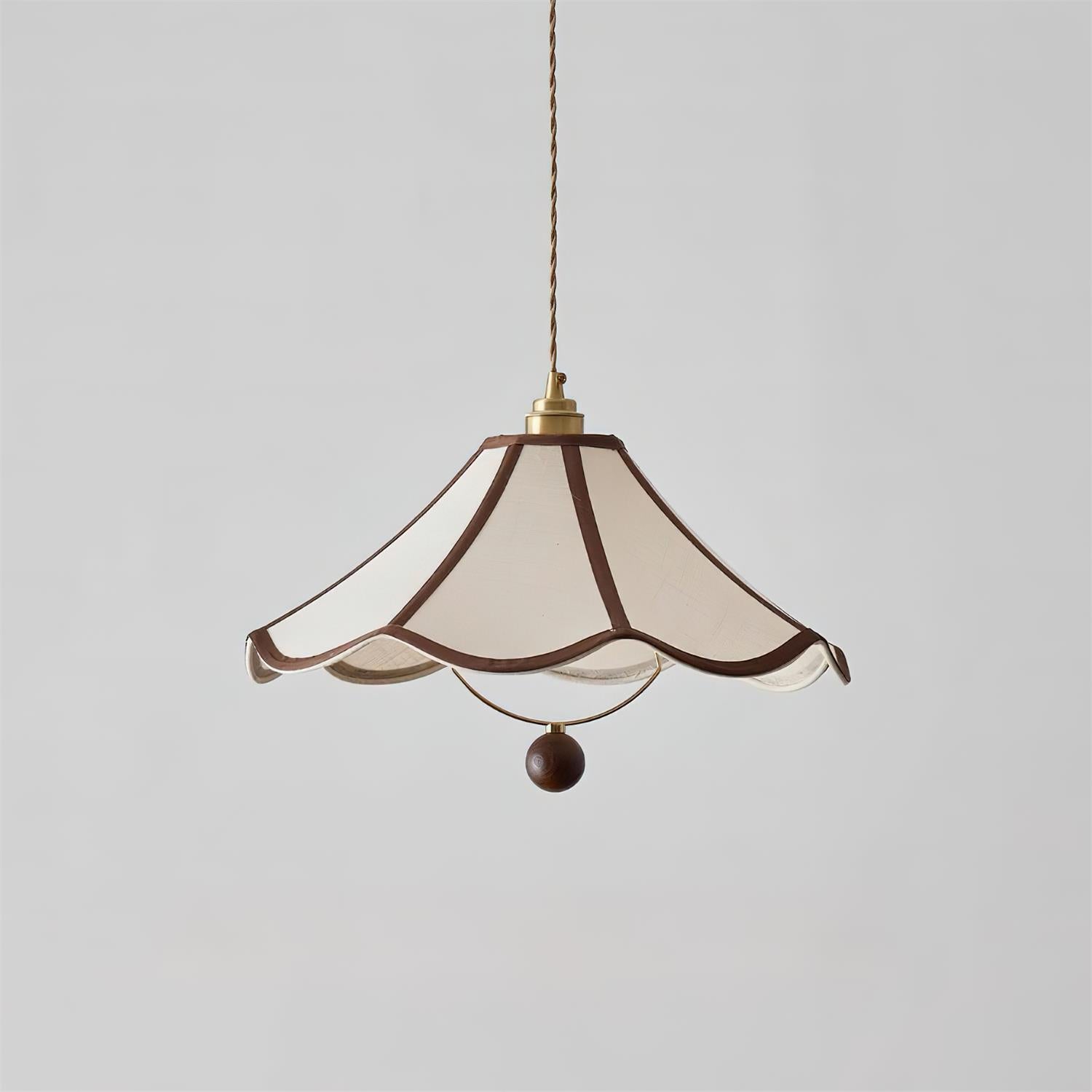 Bellaria Vintage Scalloped Pendant Lamp - Letslighting