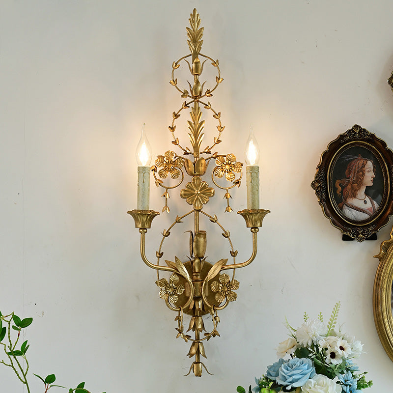 Aevuvyu Premium Vintage Industrial Metal Wall Lamp - Lamp Copper