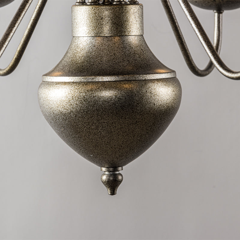 Blikuvyu Ancien Industriel Laiton Métal Lustre - Neutralighting