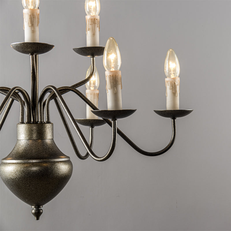 Blikuvyu Ancien Industriel Laiton Métal Lustre - Neutralighting