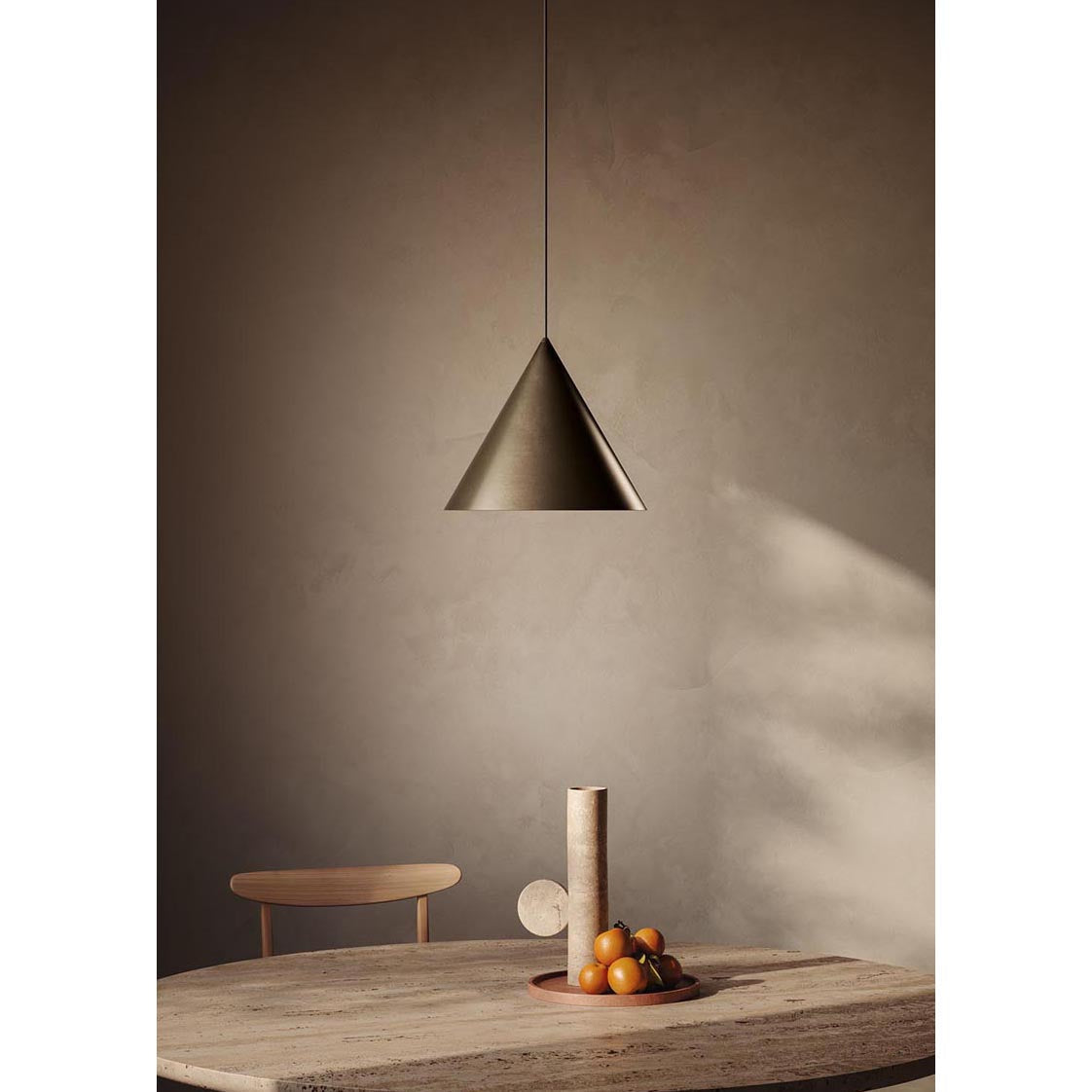Caeluvyu Moderne Minimaliste Sombre Métal Suspension - Neutralighting