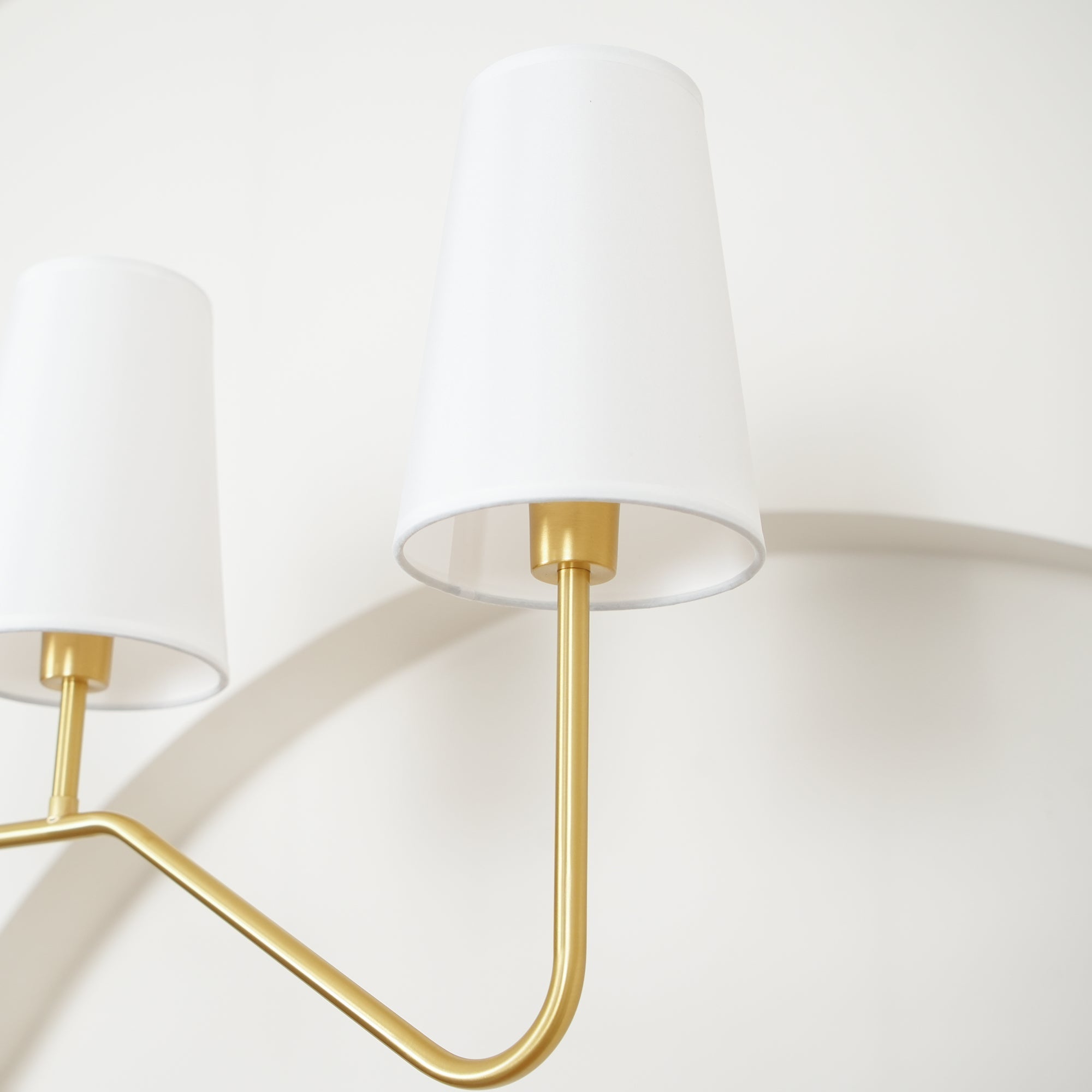Avvenora Suspension Vintage Industrielle en Laiton et Tissu - Neutralighting