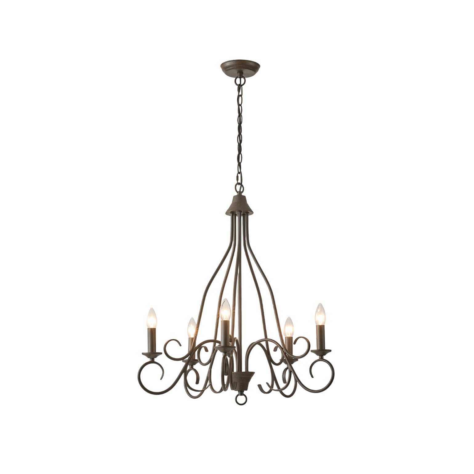 Dvaluvyu Ancien Industriel Métal Lustre - Neutralighting