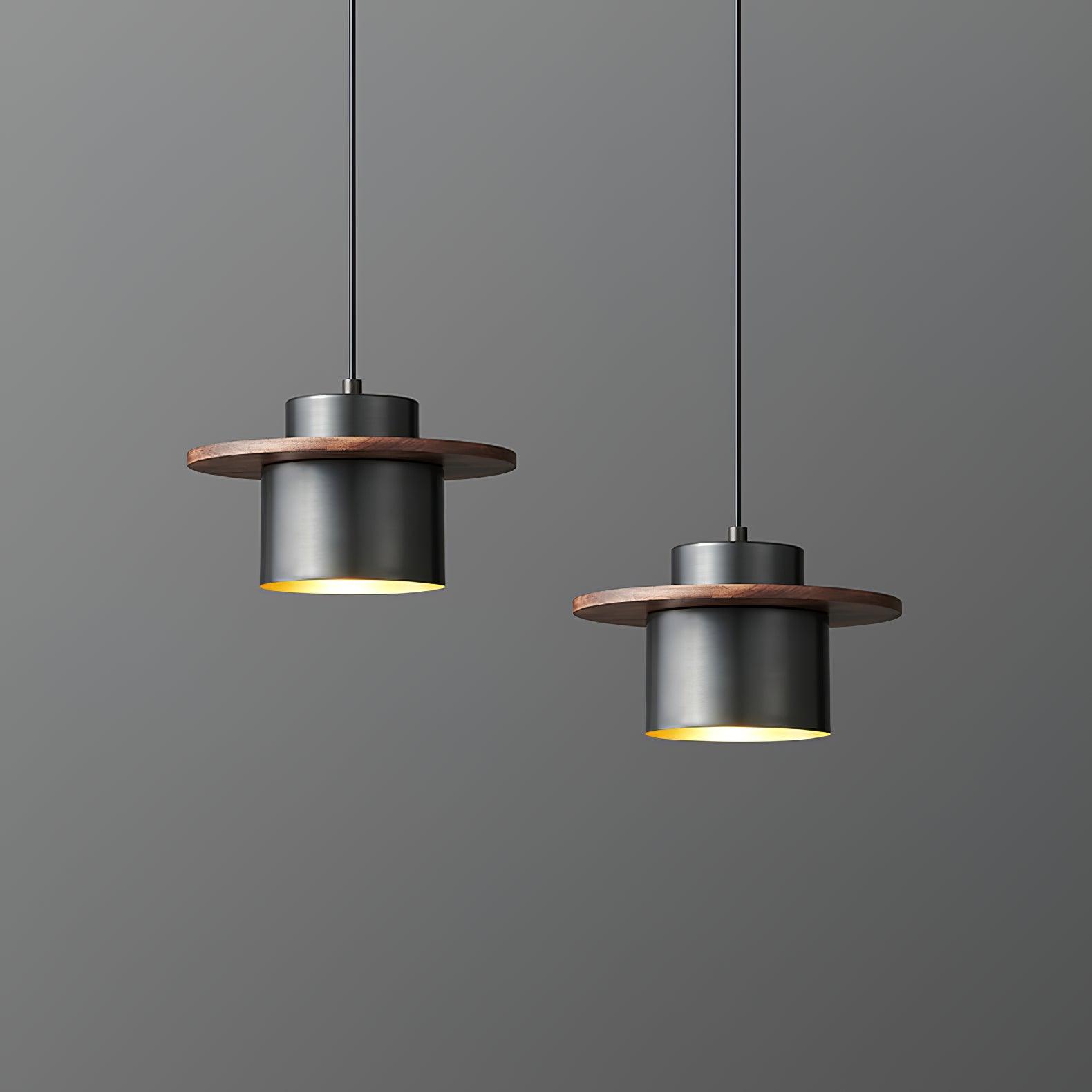Aurora Lustre Suspendu Industriel En Laiton - Neutralighting