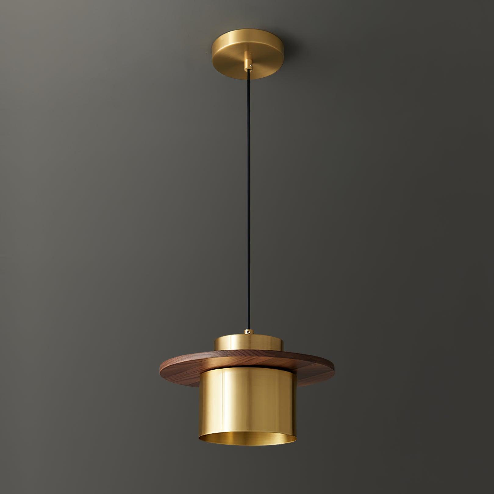 Aurora Lustre Suspendu Industriel En Laiton - Neutralighting